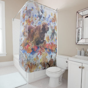 Cortina Para Box Caça ao Setter irlandês