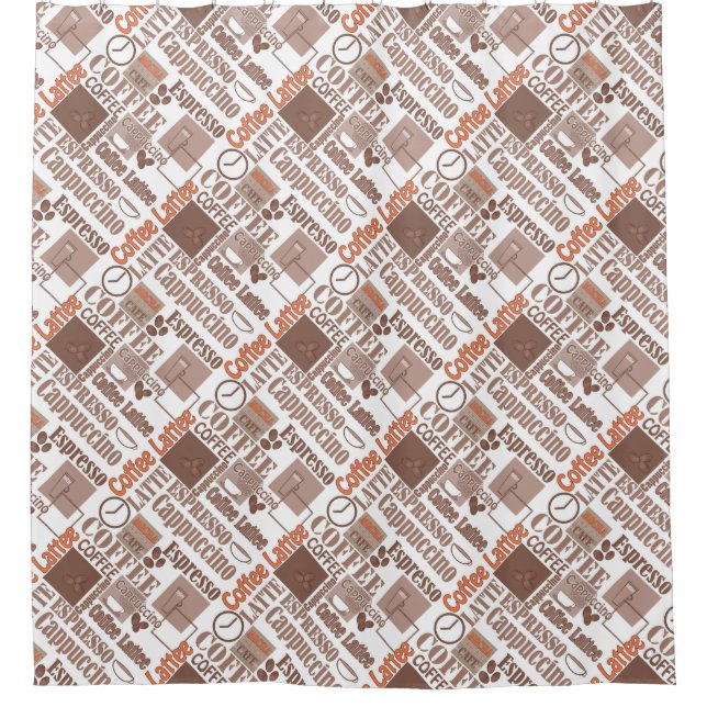 Cortina Para Box Café favorito (Frente)