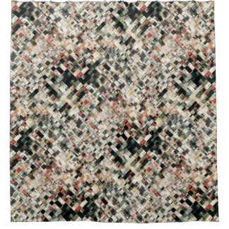 Cortina Para Box Camadas de tons terrestres