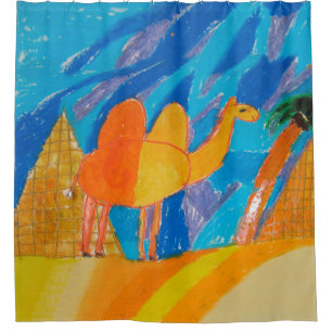 Cortina Para Box Camel Art by Kids
