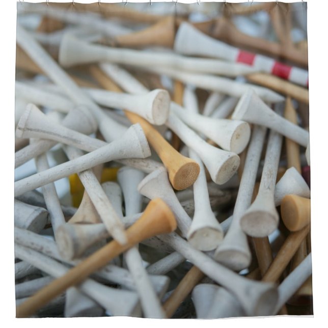 Cortina Para Box Camisetas de golfe (Frente)