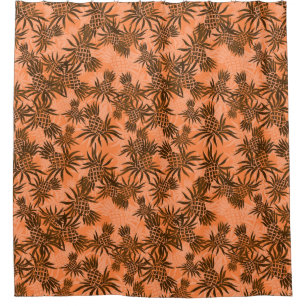 Cortina Para Box Camo, Camo, Camo, Camisa Aloha Tropical do Havaí