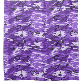 Cortina Para Box Camo Roxo