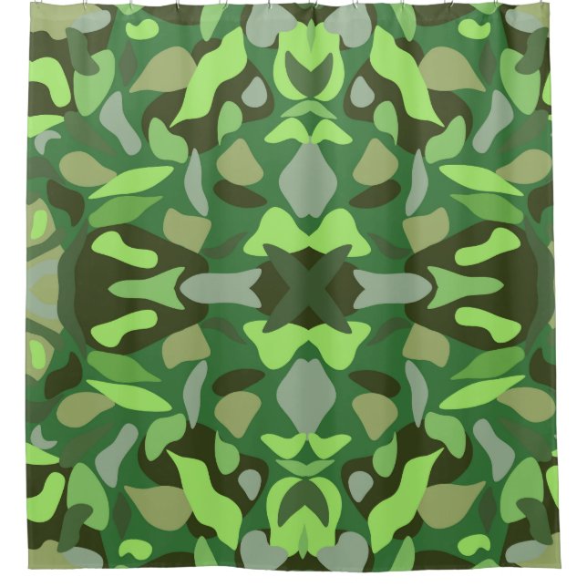 Cortina Para Box Camouflage Art (Frente)