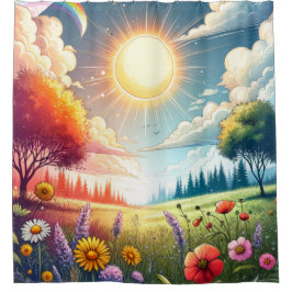 Cortina Para Box Campo de Sonhos