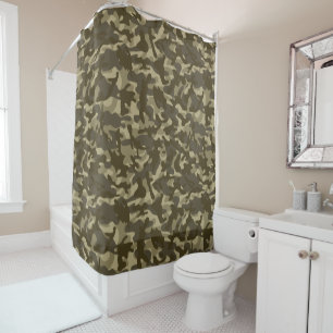 Cortina Para Box Camuflagem Central
