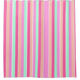 Cortina Para Box Candy Colors Stripes