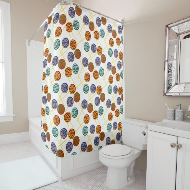 Cortina Para Box Candy pattern | Lollies pattern | lollipop 47 (In Situ)