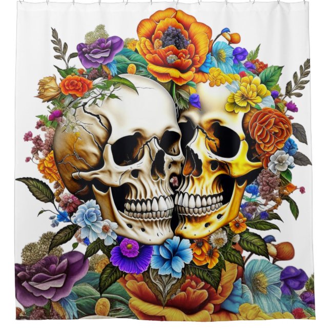 Cortina Para Box Cânpulas De Beijo (Frente)