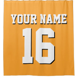 Cortina Para Box Cantaloupe Orange White Sports Jersey Team Jersey