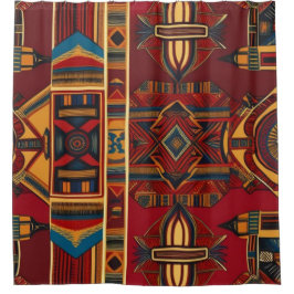 Cortina Para Box Canvas africana