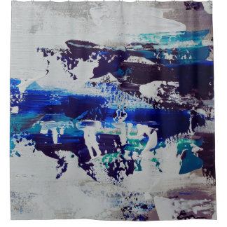 Cortina Para Box Canvas Print Brise | Art abstrait contemporain 