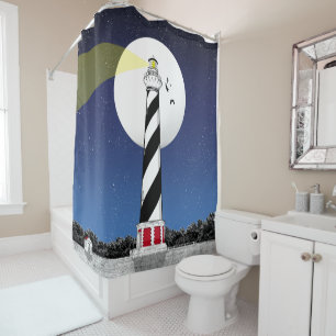 Cortina Para Box Cape Hatteras Lighthouse Carolina do Norte