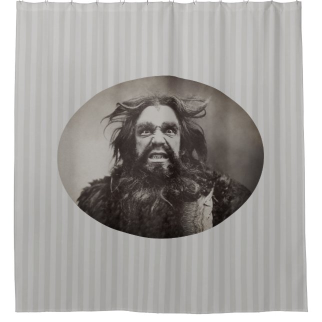 Cortina Para Box Cara Zangado - (Frente)