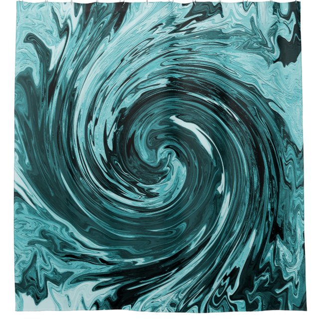 Cortina Para Box Caribe águas selvagens.... (Frente)