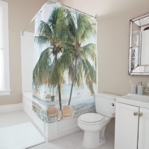 Cortina Para Box Caribe Beach Bliss 7 #viagem #art