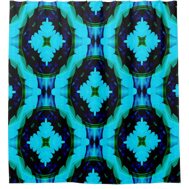 Cortina Para Box Caribe Jardim..... (Frente)