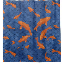 Cortina Para Box Carpa Em Um Oceano Art Déco
