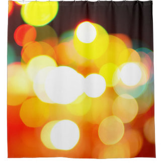 Cortina Para Box Carrinho Circular: Abstrato de Natal