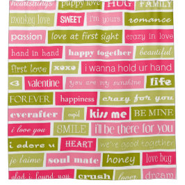 Cortina Para Box Cartas de Amor