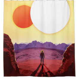 Cortina Para Box Cartaz de Viagens Futuras da NASA - Relaxar em Kep