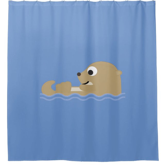 Cortina Para Box Cartoon - Otter (Frente)
