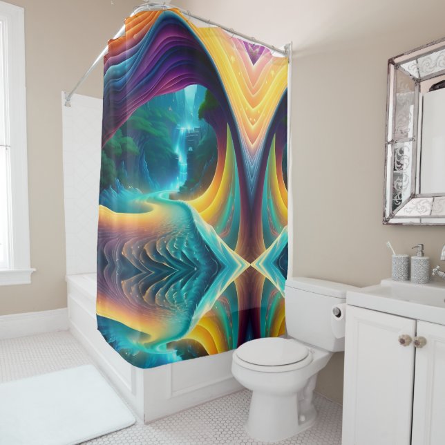 Cortina Para Box Cascata do Espectro 2 (In Situ)