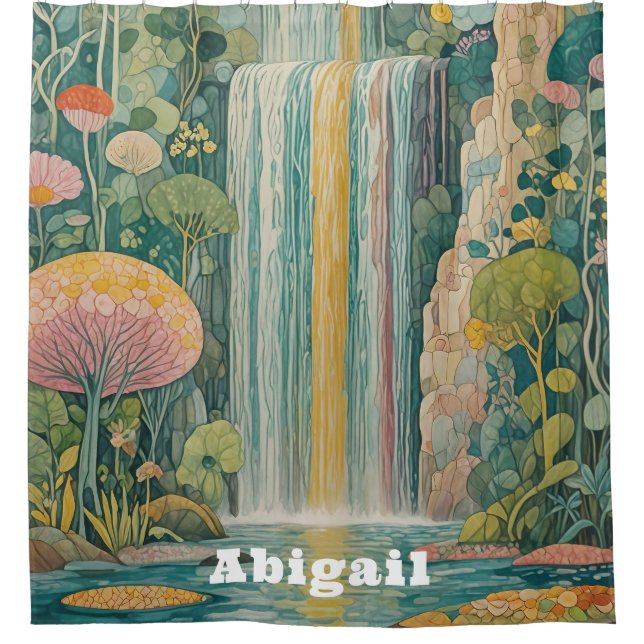 Cortina Para Box Cascata Encantada de Sonhos (Frente)