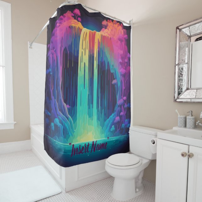 Cortina Para Box Cascata mágica, serenidade cativante (In Situ)