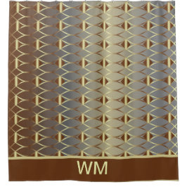 Cortina Para Box Castanho Dourado Moderno E Cortina De Chá Com Clas