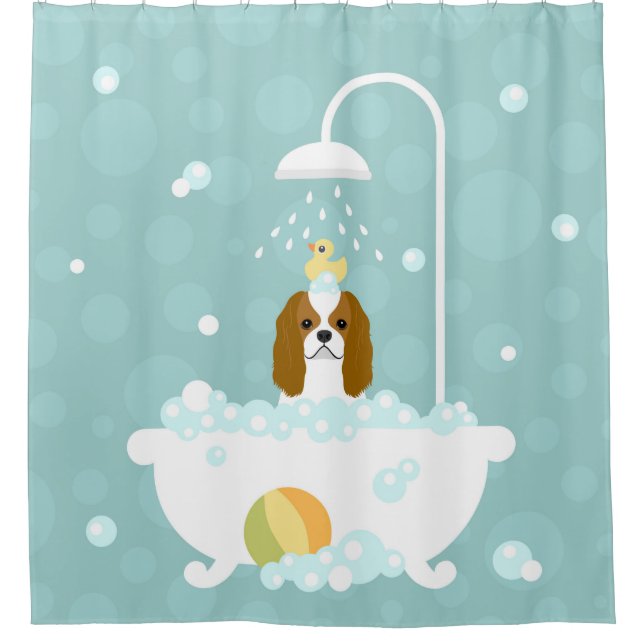 Cortina Para Box Cavalier King Charles Spaniel Classic Color (Frente)