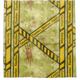 Cortina Para Box Cena de crime do Horror Halloween do Fita de Causa