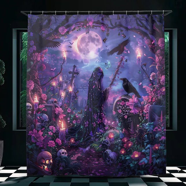 Cortina Para Box Cena de Gravidez Moonlit (Criador carregado)