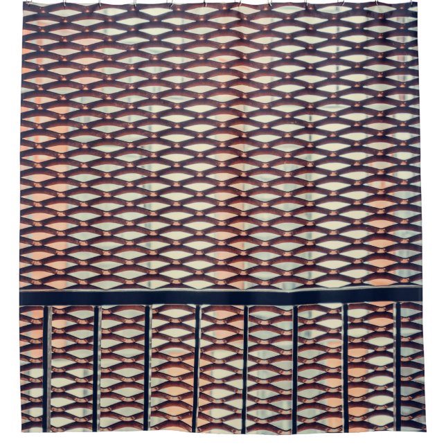 Cortina Para Box cerca de aço cinza (Frente)