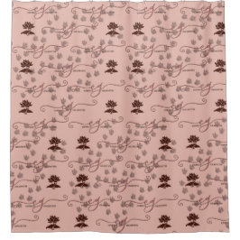 Cortina Para Box CG-Lotus Dragon Prints