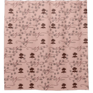 Cortina Para Box CG-Lotus Dragon Prints