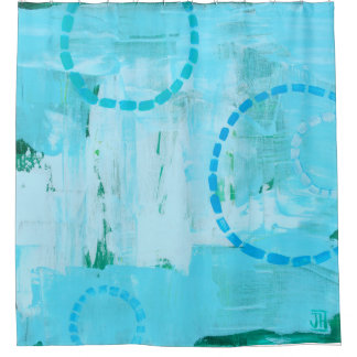 Cortina Para Box Chá "Bolhas Lunares"