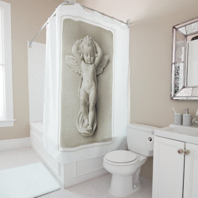 Cortina Para Box Chá Cortina Baby Angel (In Situ)