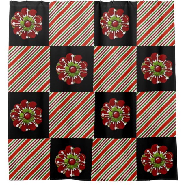 Cortina Para Box Chá Cortina Natal (Frente)