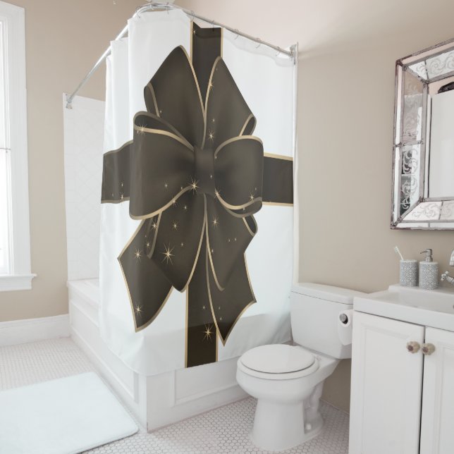 Cortina Para Box Chá cortina Natal (In Situ)