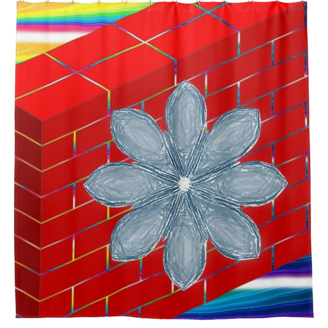 Cortina Para Box Chá - Cortina Vermelha (Frente)