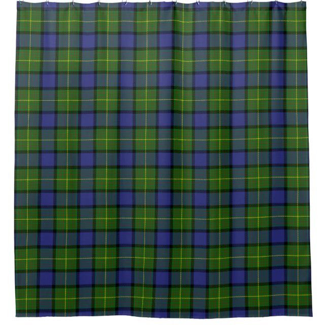 Cortina Para Box Chá de Muir Tartan (Frente)