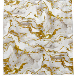 Cortina Para Box Chá Elegante Marbled Mable