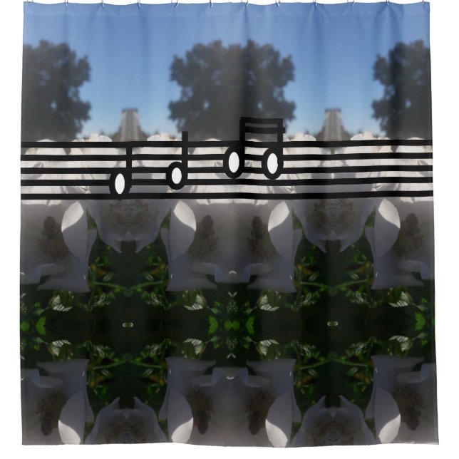 CORTINA PARA BOX CHÁ FLOR COM SKY (Frente)