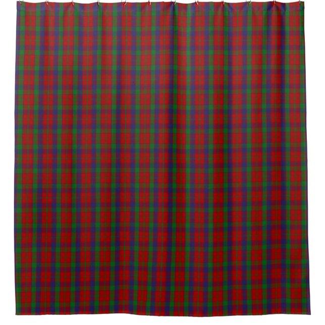 Cortina Para Box Chá Robertson Tartan (Frente)
