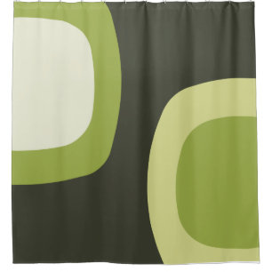 Cortina Para Box Chartreuse de Arte Minimalista Escandinávia