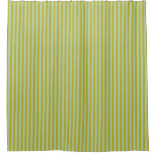 Cortina Para Box Chartreuse e Pistachio Green Stripes