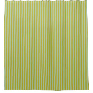 Cortina Para Box Chartreuse e Pistachio Green Stripes