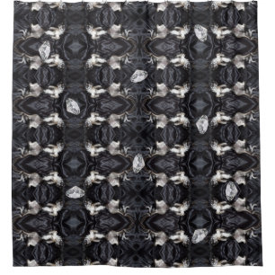 Cortina Para Box Chihuahua e Diamantes