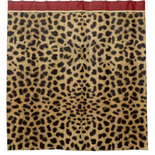 Cortina Para Box Chita animal do impressão